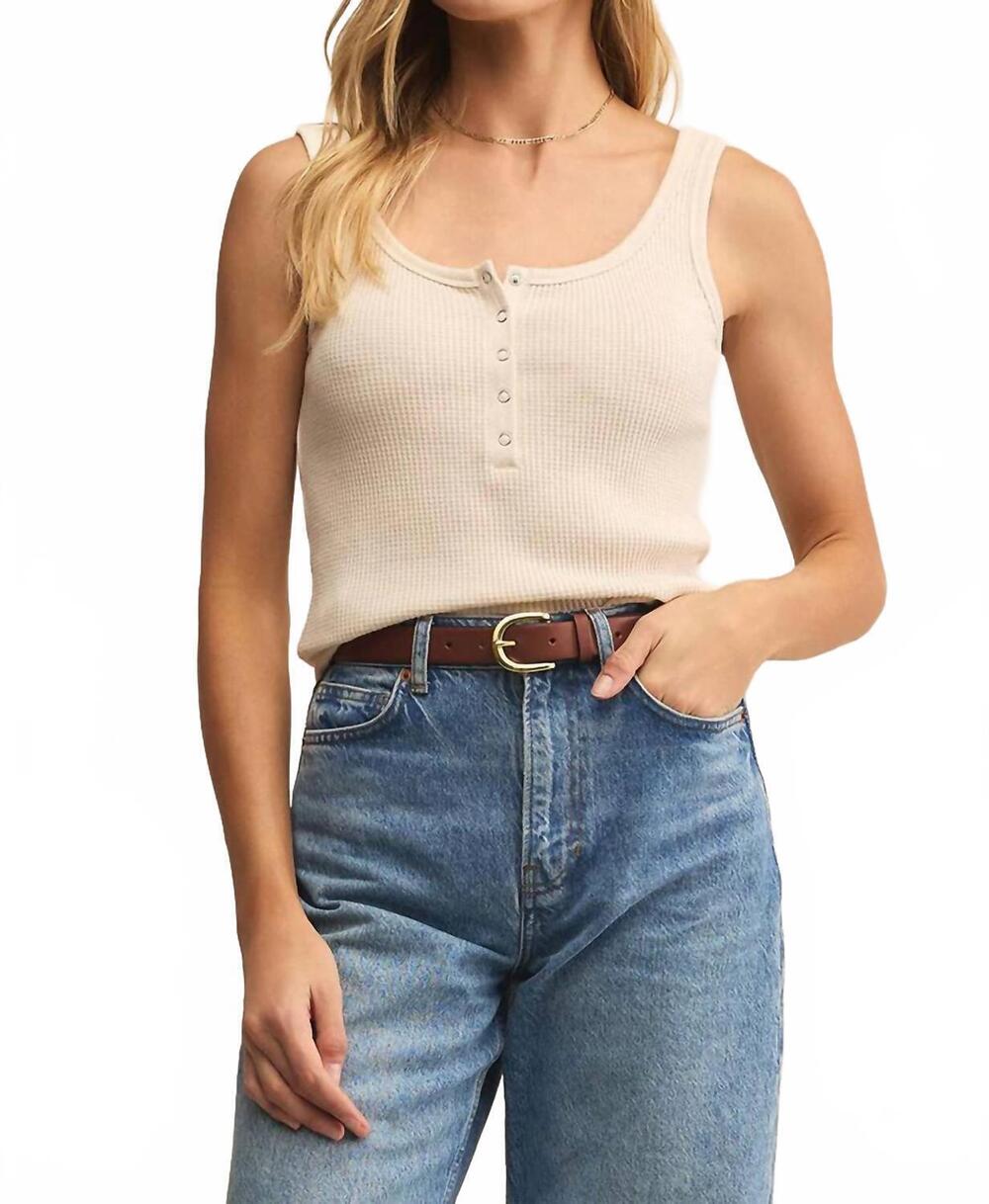 NEW Z SUPPLY starling mini thermal tank in crystal